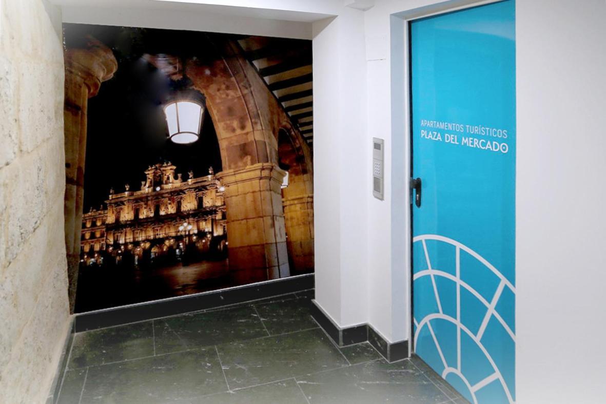 Atico Plaza Mercado 4,5 Salamanca Exterior foto